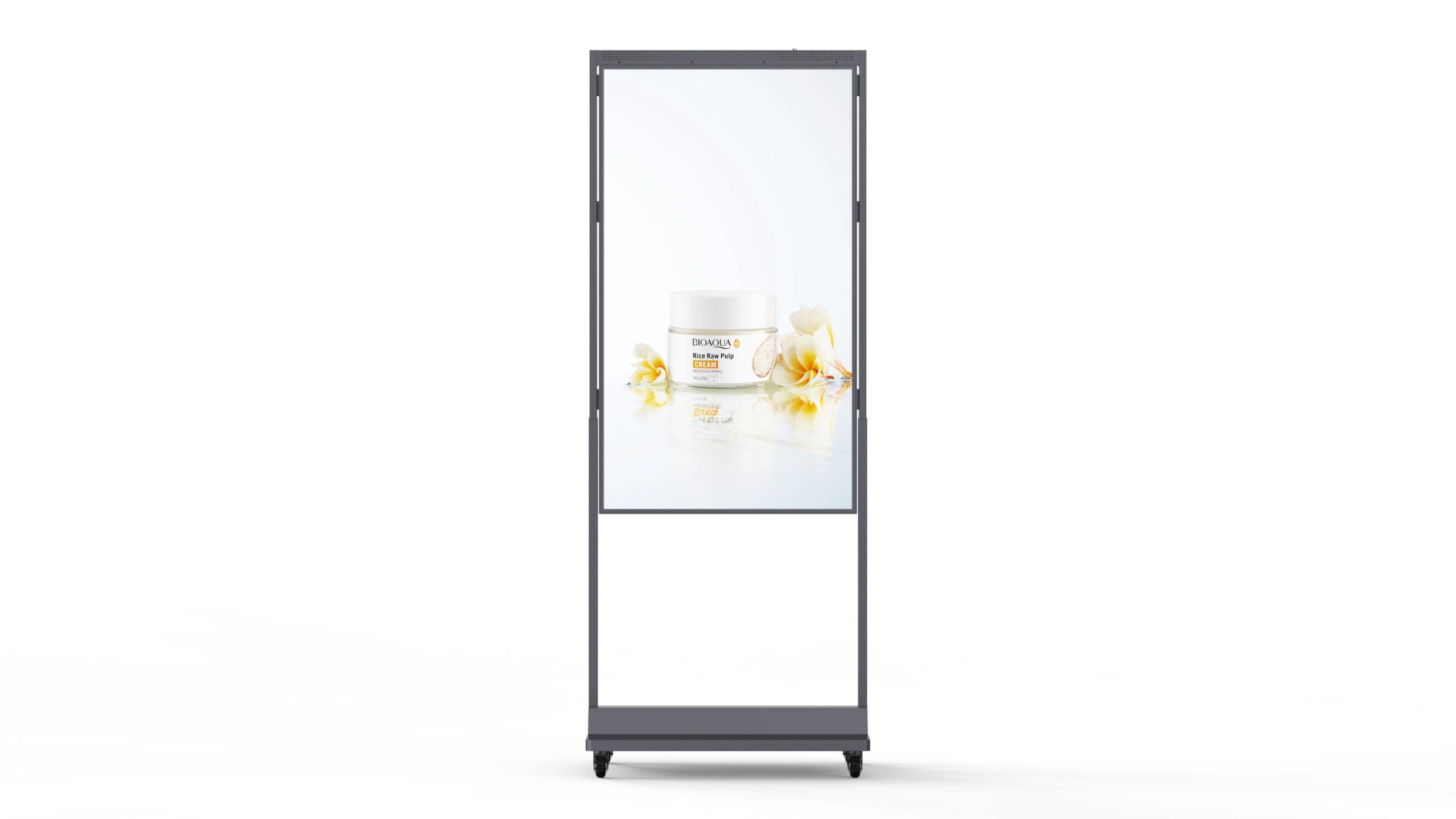 Swedx Monitor 43" Alta Luminosità Bifacciale Professionale Digital Signage FHD (1920x1080p) 24/7 Luminoso e Potente