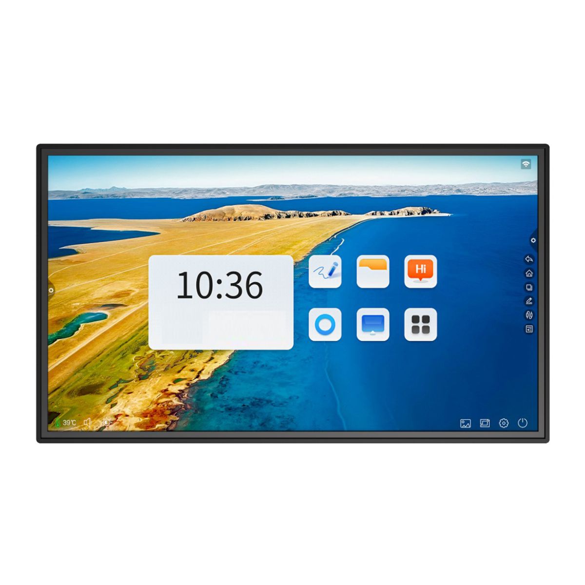Swedx Monitor 32" Touch Capacitivo Professionale Digital Signage FHD (1920x1080p) 24/7 350nit Interattivo e Potente