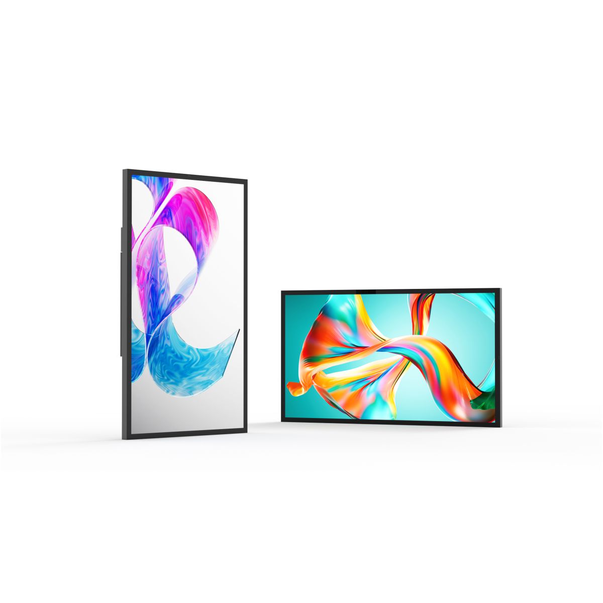 Swedx Monitor 55" Da Esterno Professionale Digital Signage 4k (3840x2160p) 24/7 3000Nit Luminoso e Potente - immagine 2